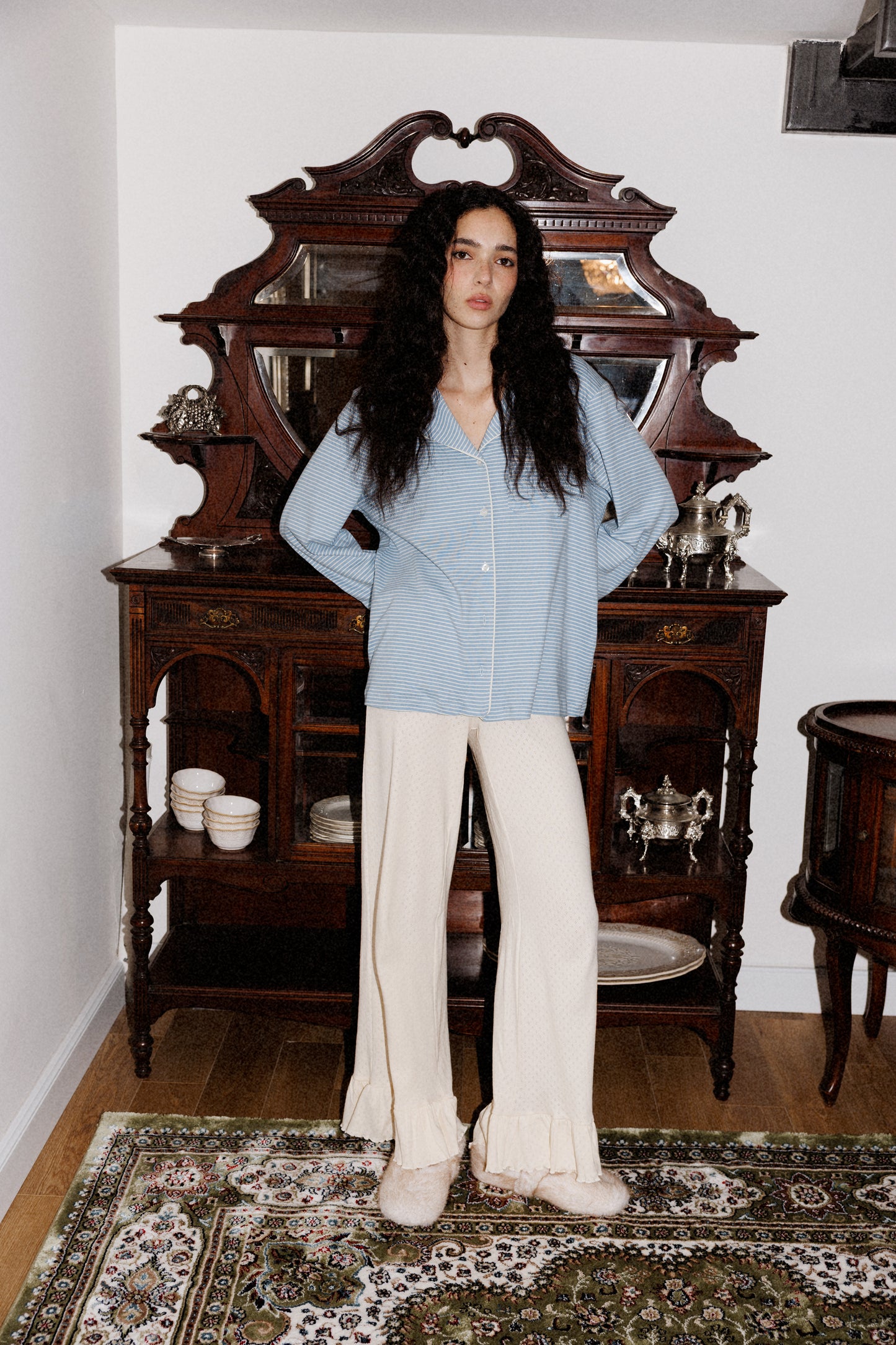 POINTELLE LOUNGE PANTS